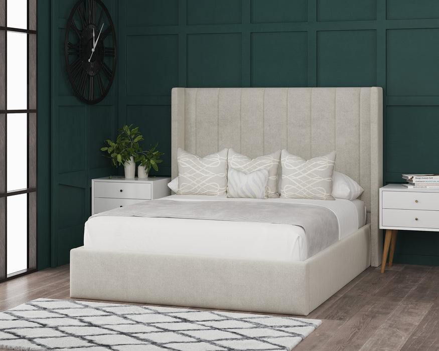 Kaan Wingback Bed Frame With Storage Options