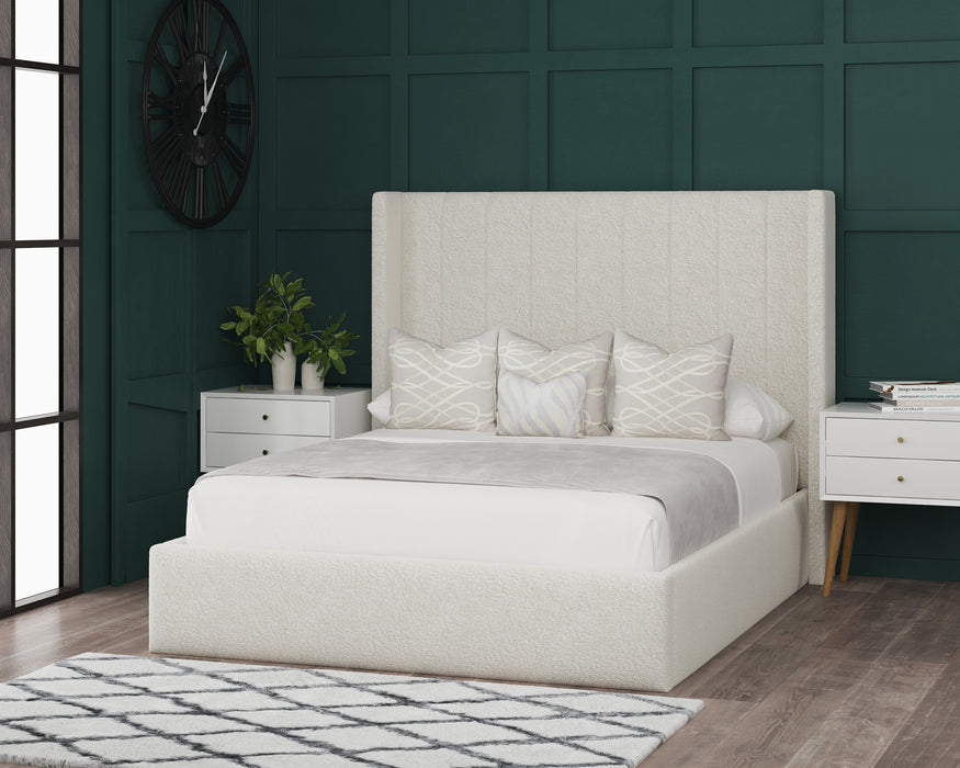 Mizuki Wingback Bed Frame With Storage Options