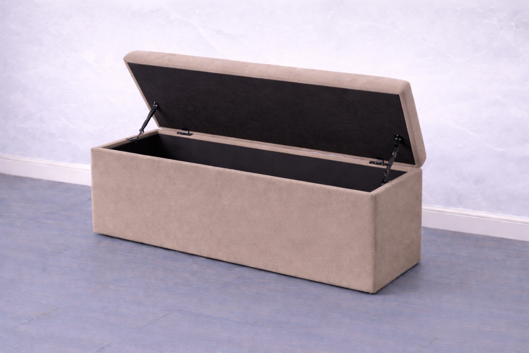 Yuna Ottoman Plush Box