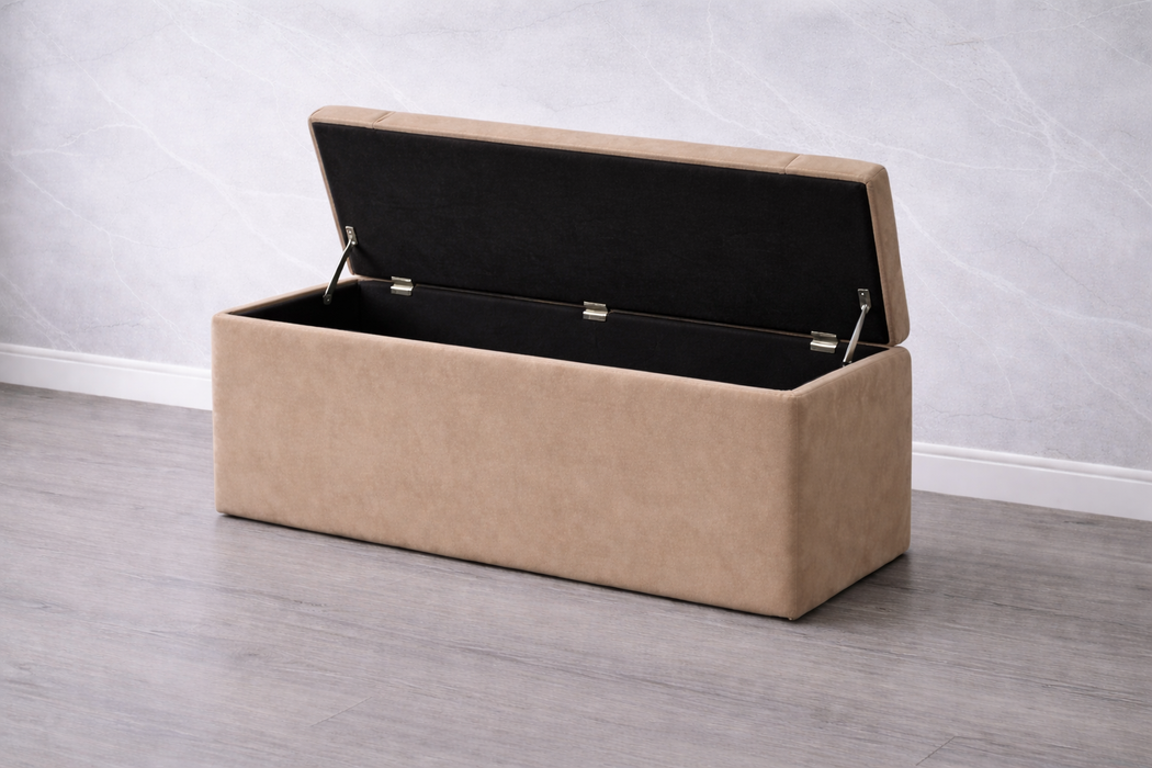 Leo Ottoman Plush Box