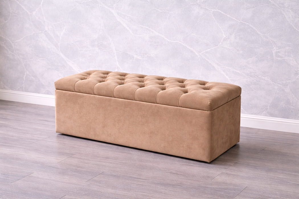 Chesterfield Ottoman Box Plush