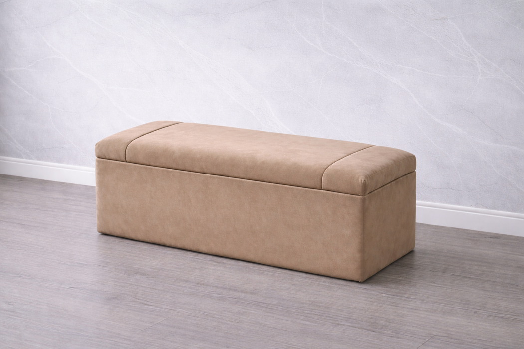 Leo Ottoman Plush Box