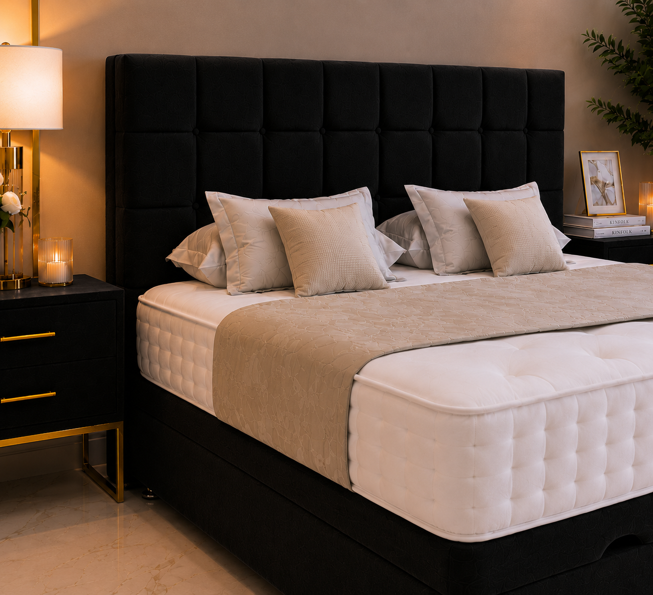 Belle Ottoman Divan bed Set