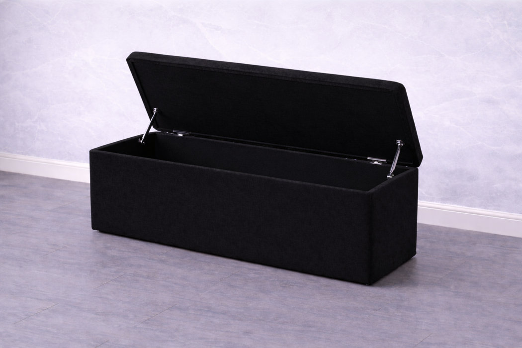 Yuna Ottoman Plush Box