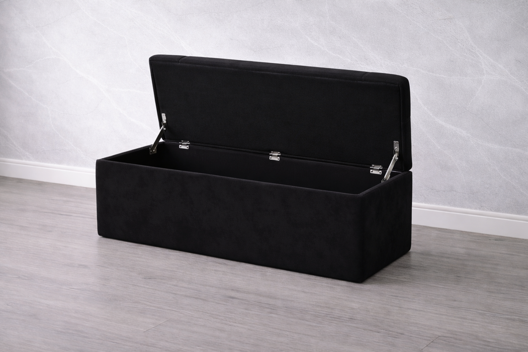 Leo Ottoman Plush Box