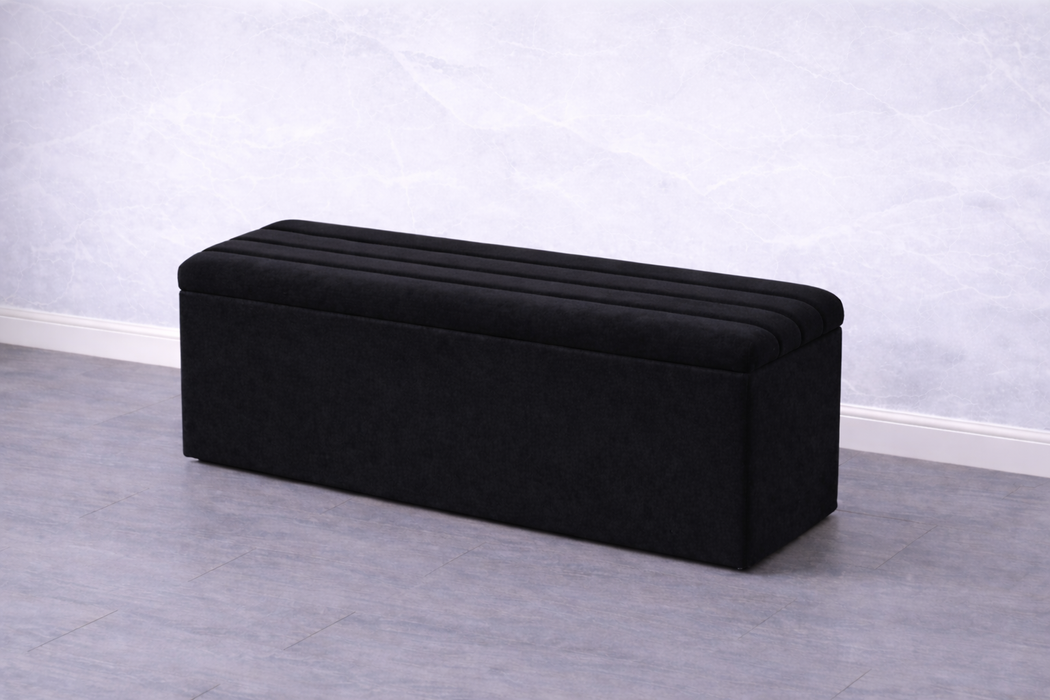 Yuna Ottoman Plush Box