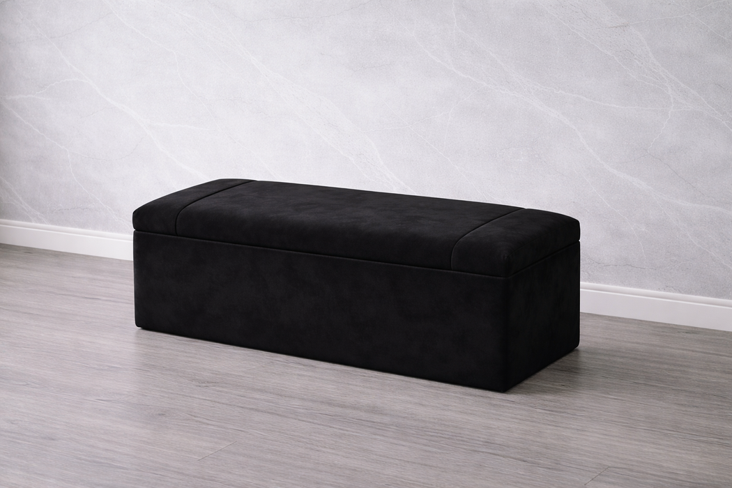 Leo Ottoman Plush Box