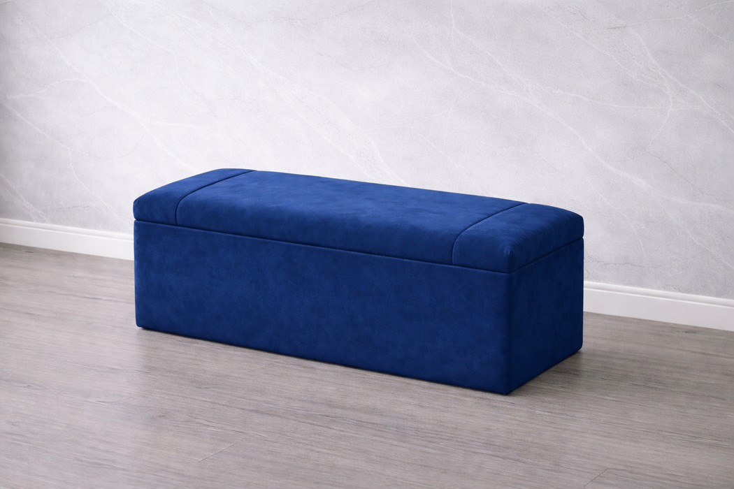 Leo Ottoman Plush Box
