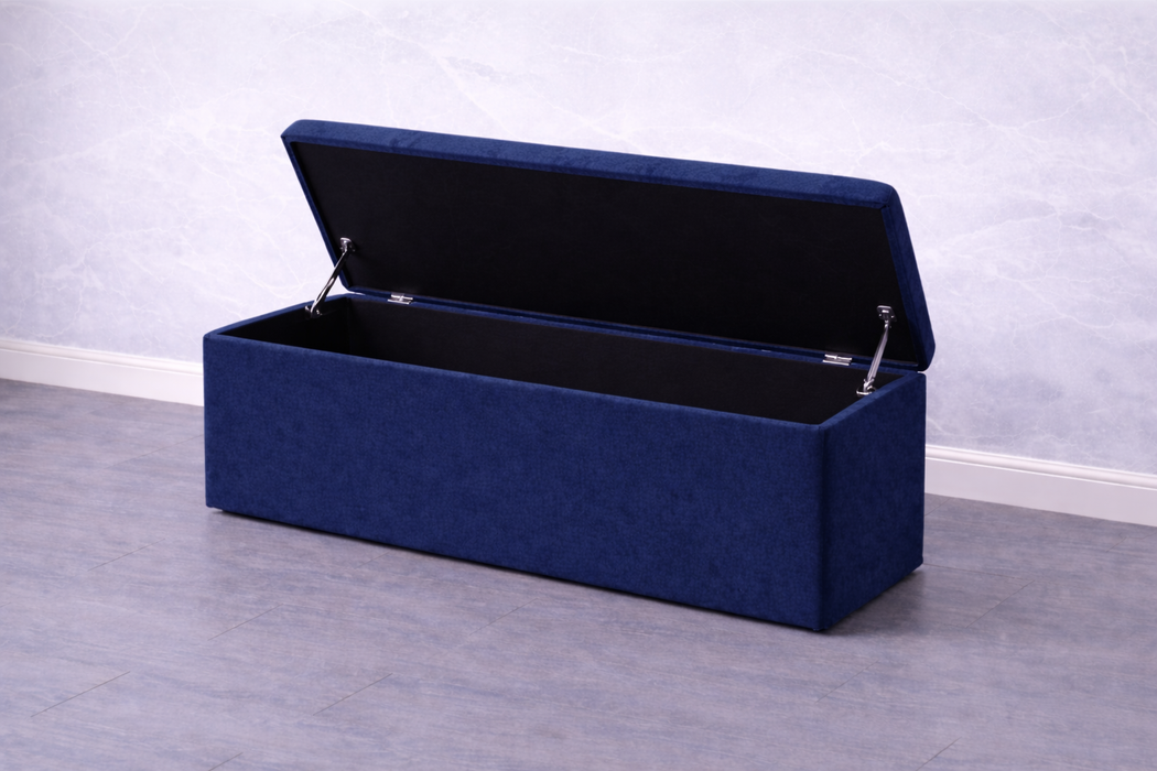 Yuna Ottoman Plush Box