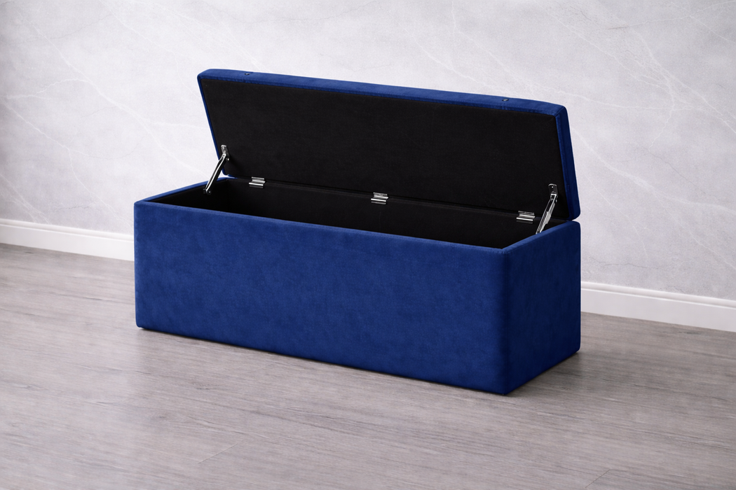 Leo Ottoman Plush Box