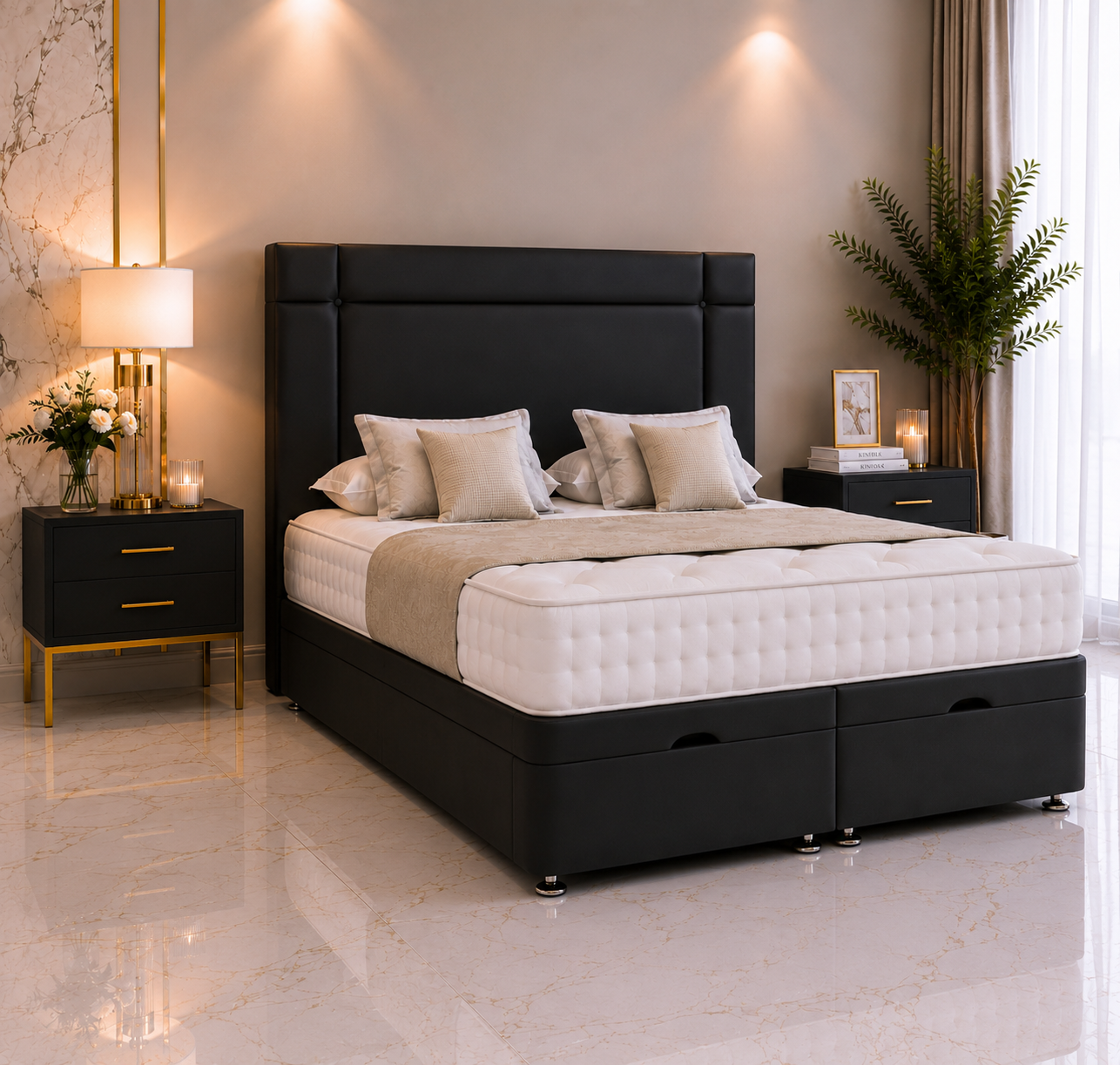 Boston Ottomaanse Divanbedset