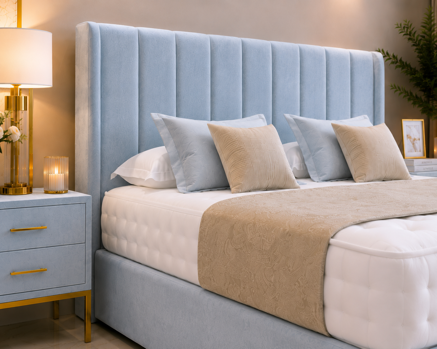 Cairo Ottomaanse Divan Bed Met Voetbord