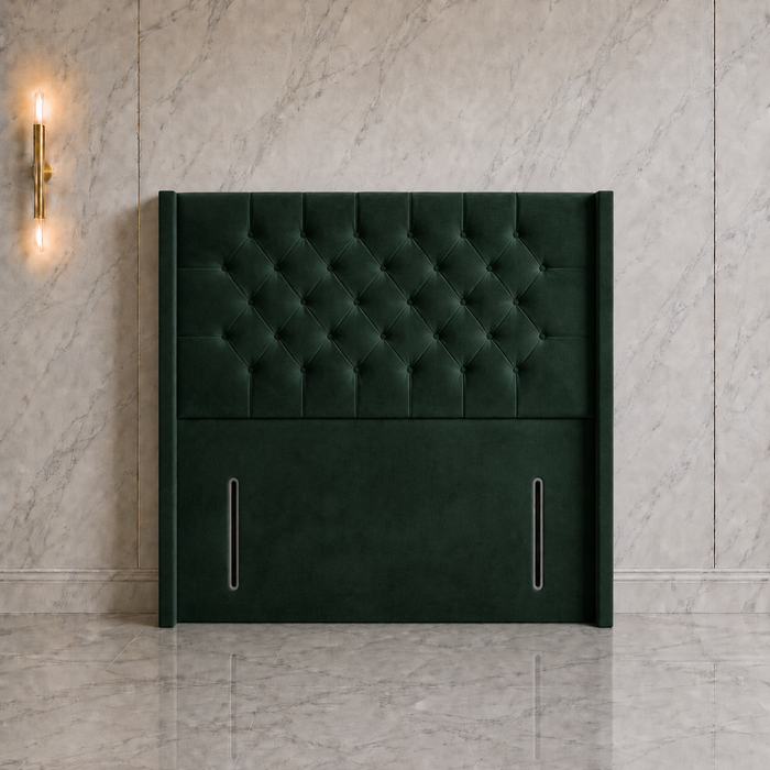 Chesterfield Wing Headboard