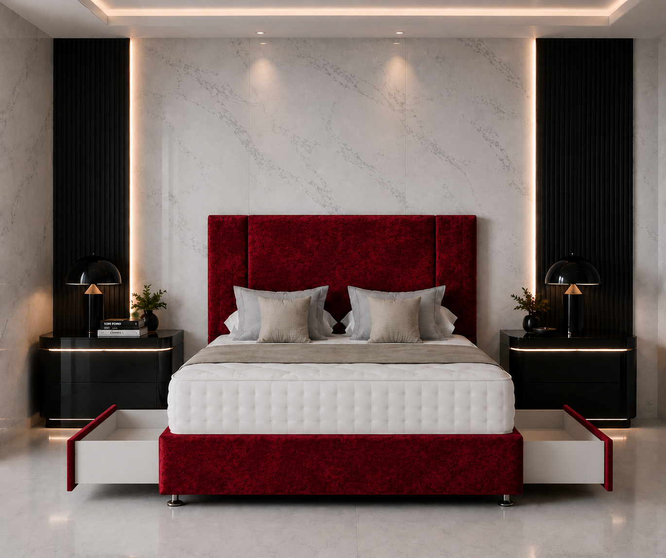 Ciri Divan Bed met Lade