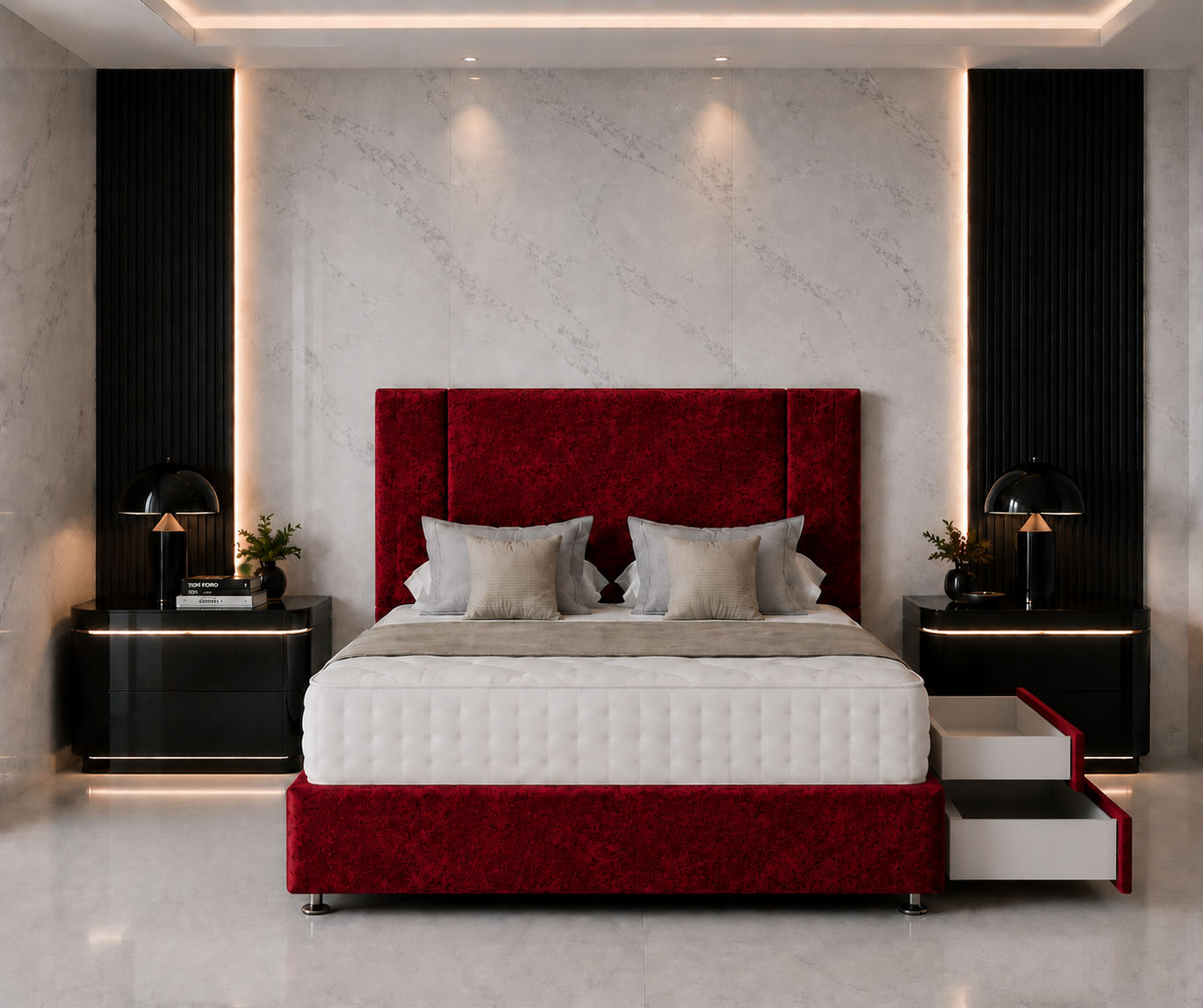 Ciri Divan Bed met Lade