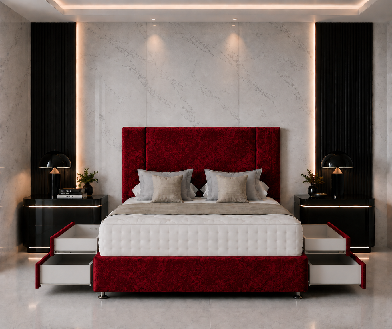 Ciri Divan Bed met Lade
