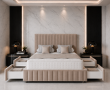 Coco Divan Bed met Hoofdbord &amp; Voetbord