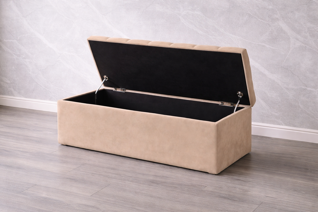 Chesterfield Ottoman Box Plush