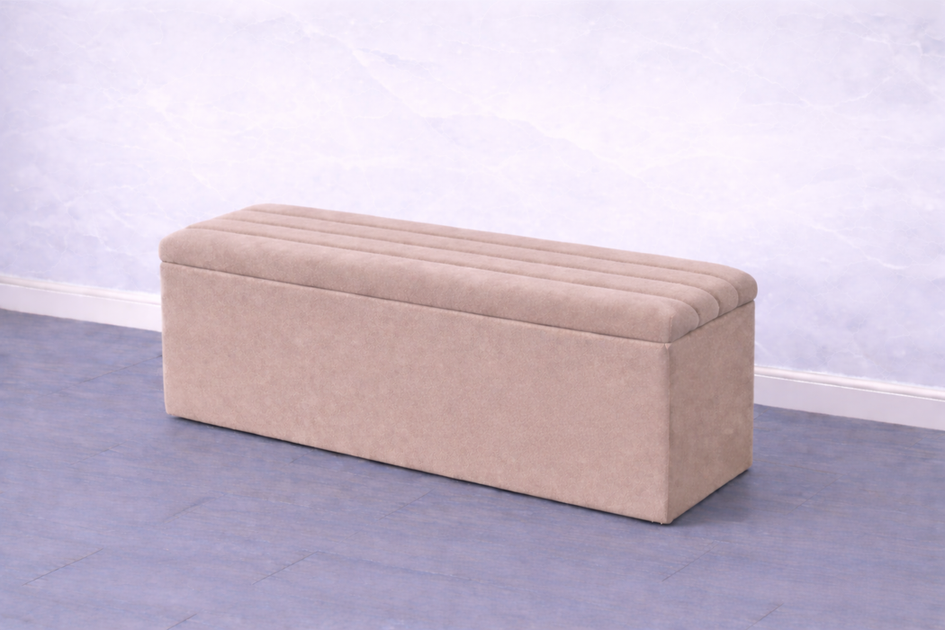 Yuna Ottoman Plush Box