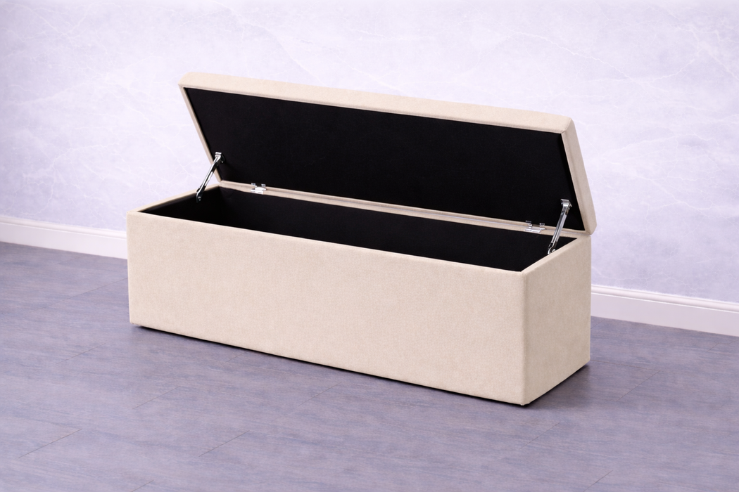 Yuna Ottoman Plush Box