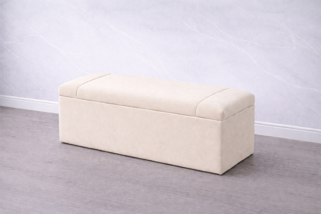 Leo Ottoman Plush Box