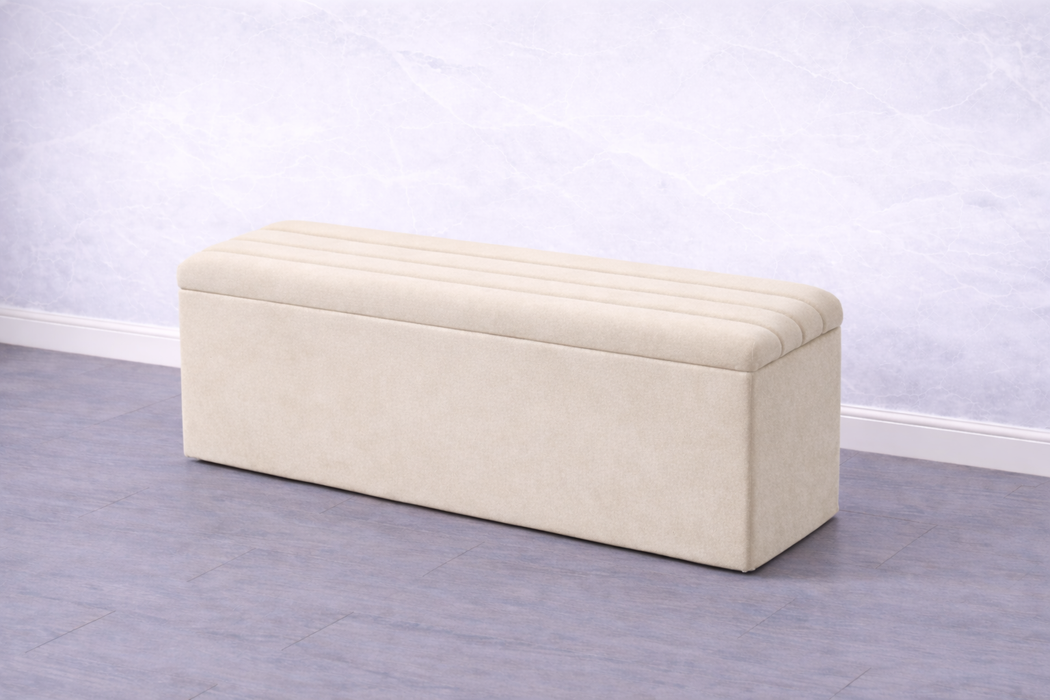 Yuna Ottoman Plush Box