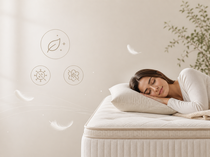 BREATHE PERFECTLY WITH OUR HYPOALLERGIC MATERIALS