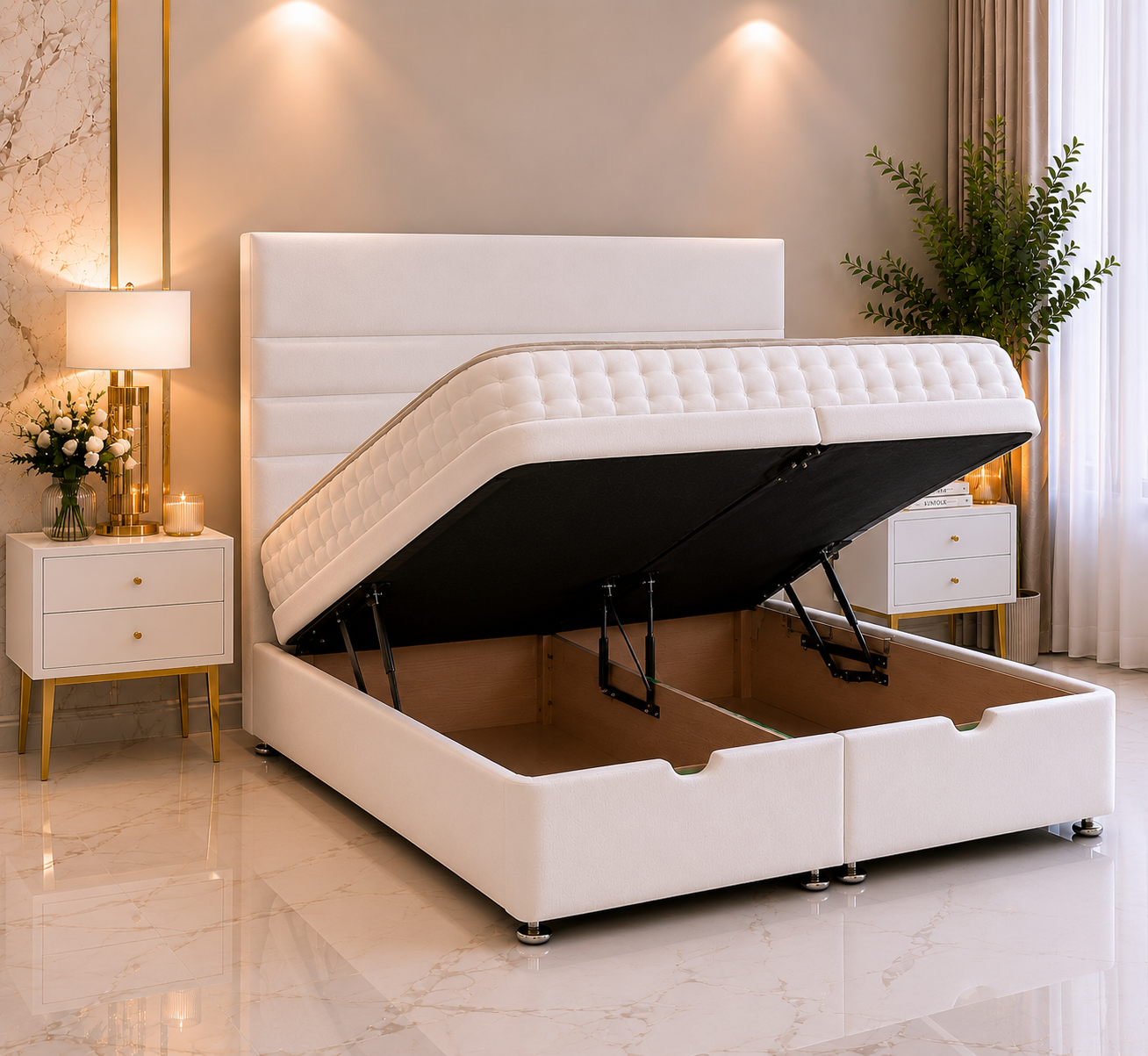 Ensemble de lit ottoman Drake