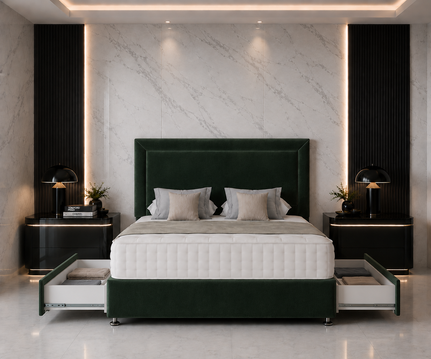 Dublin Divan Bed met Lade