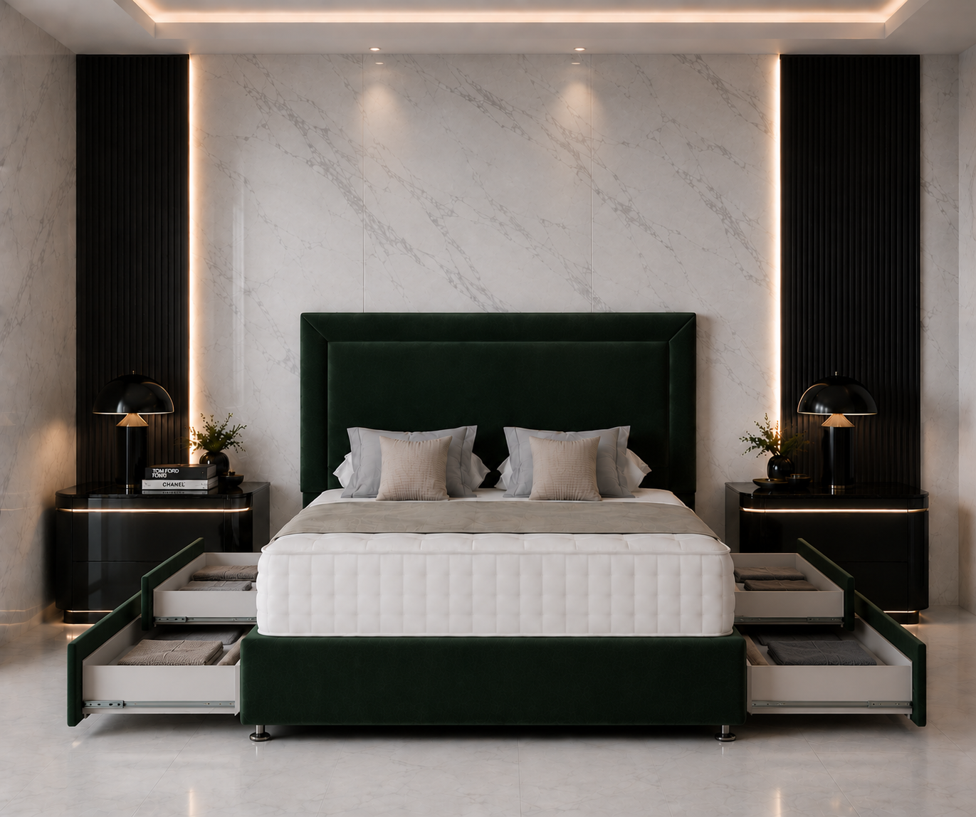 Dublin Divan Bed met Lade