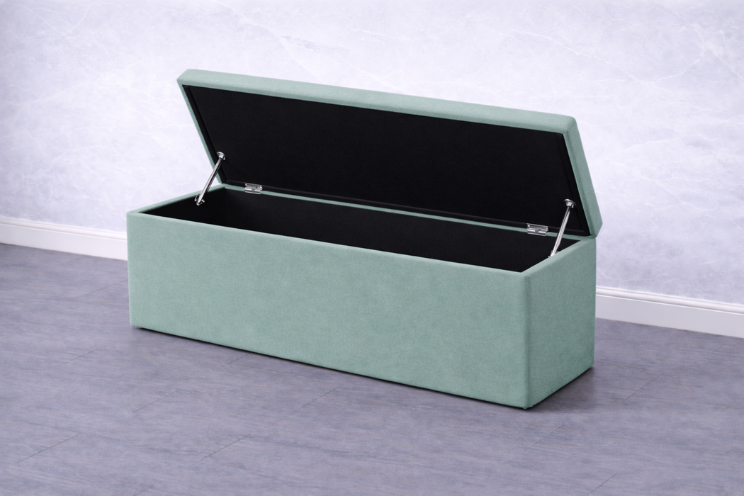 Yuna Ottoman Plush Box