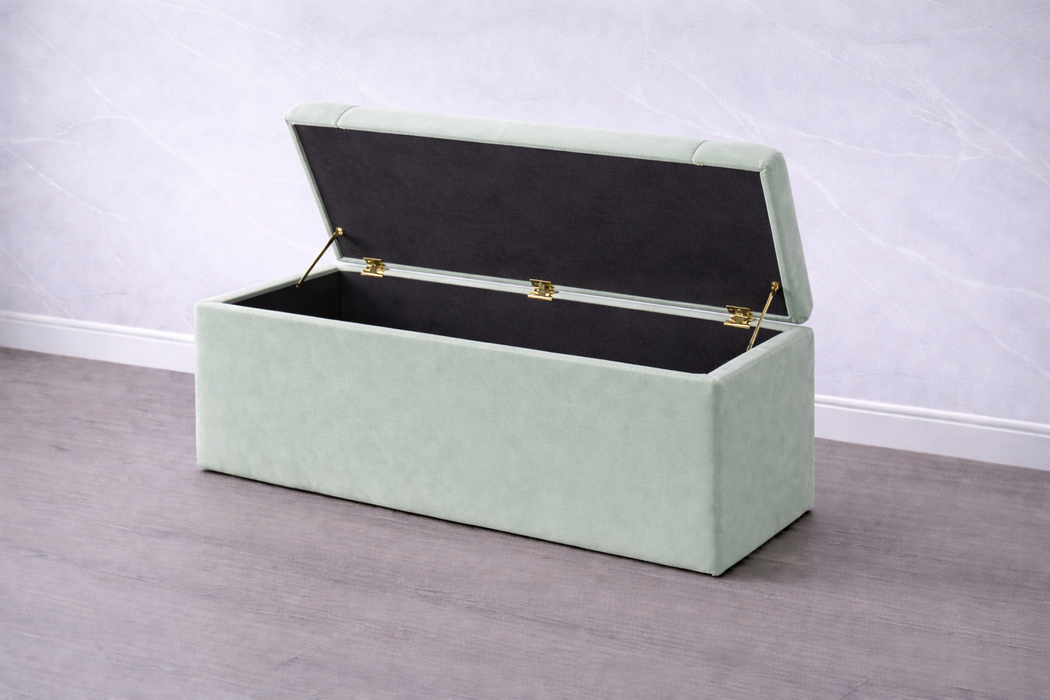 Leo Ottoman Plush Box