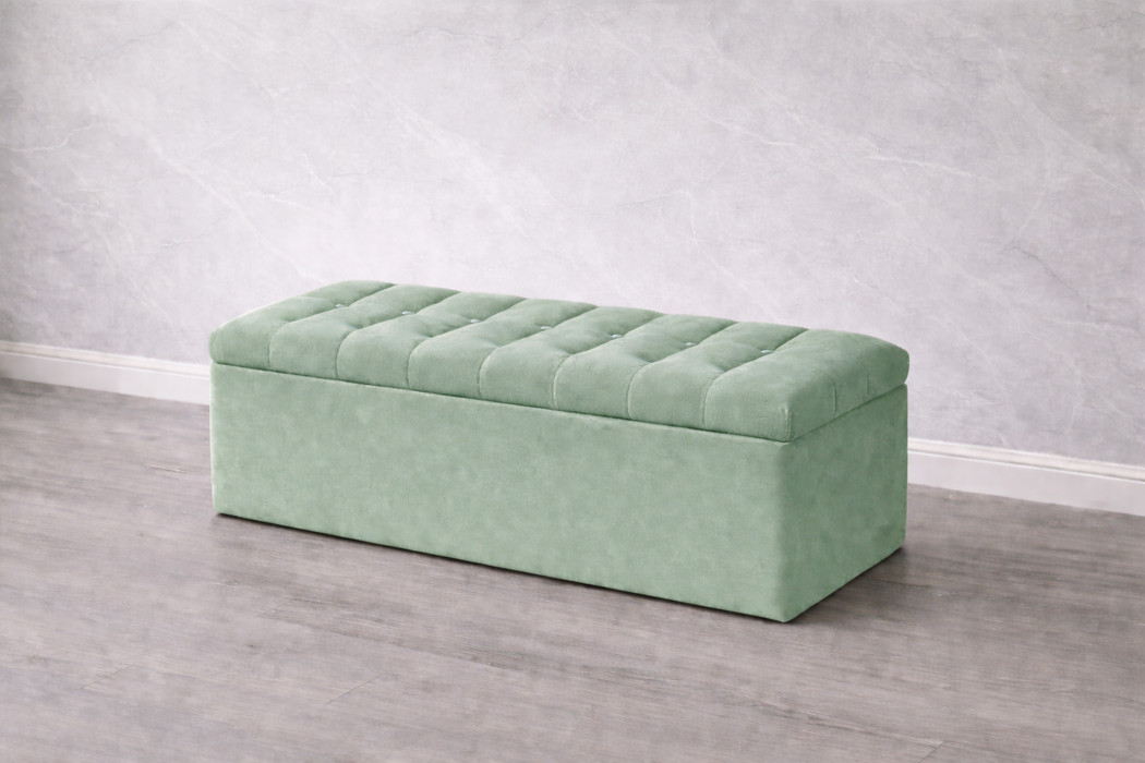Hugo Ottoman Plush Box
