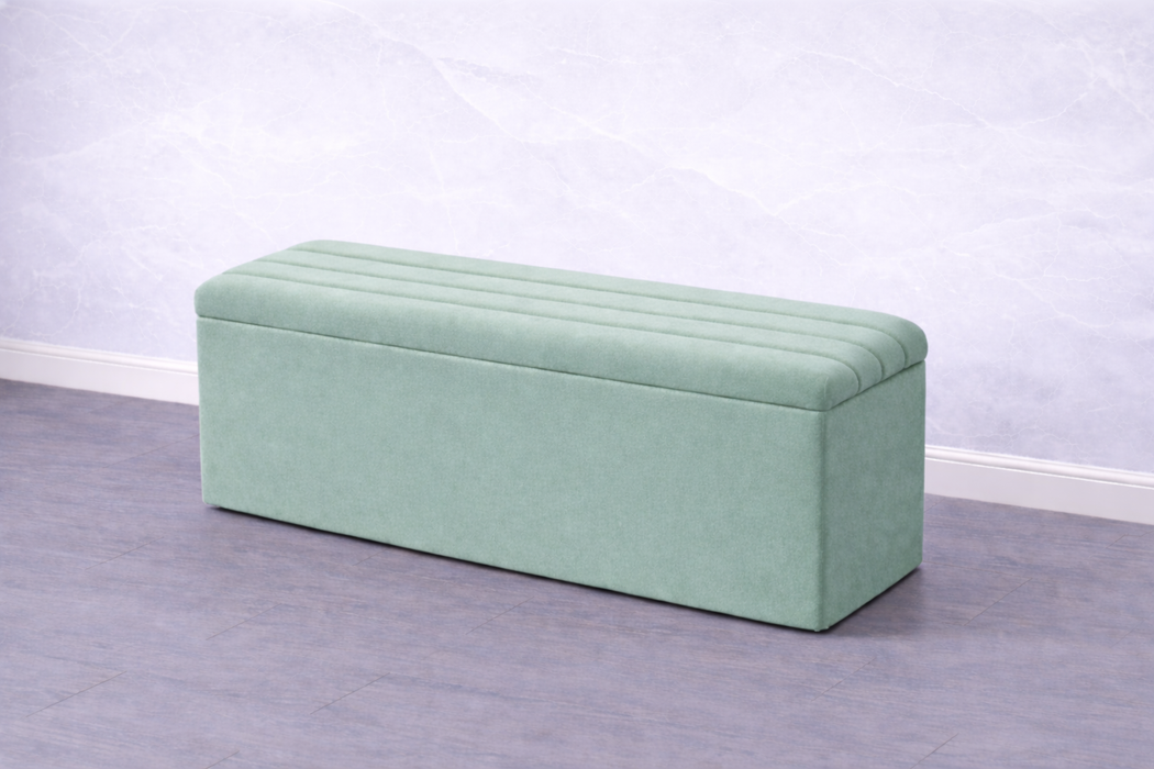 Yuna Ottoman Plush Box
