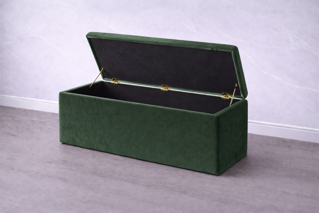 Leo Ottoman Plush Box