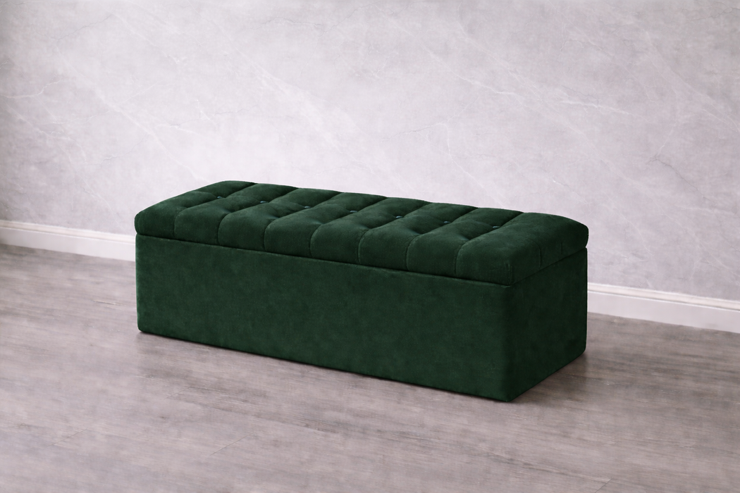 Hugo Ottoman Plush Box