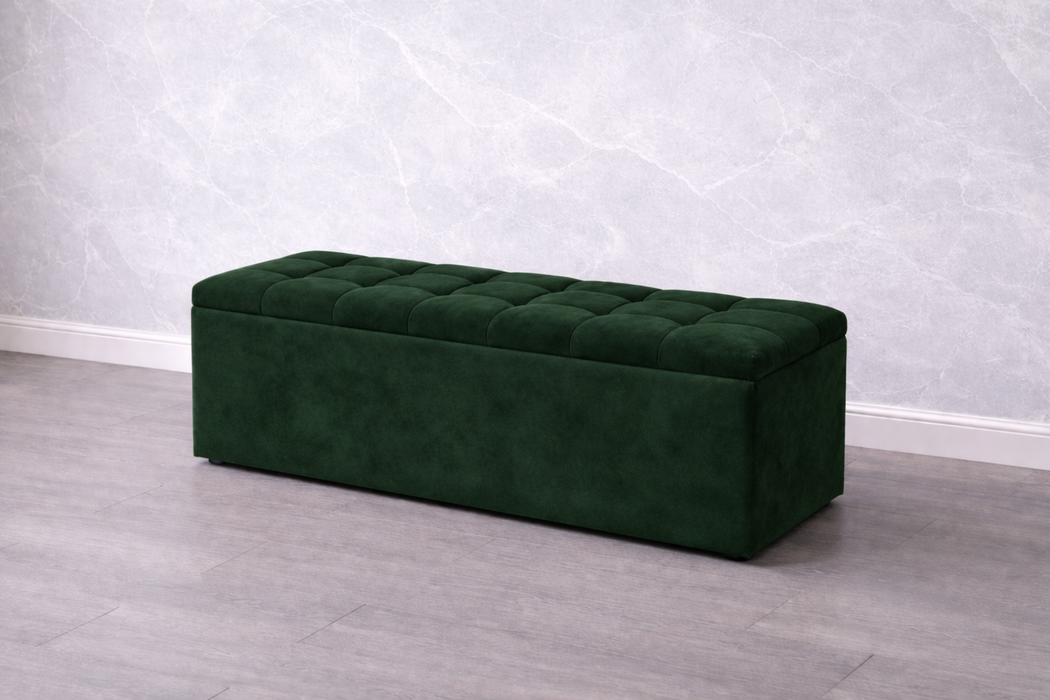 Cubed Ottoman Plush Box
