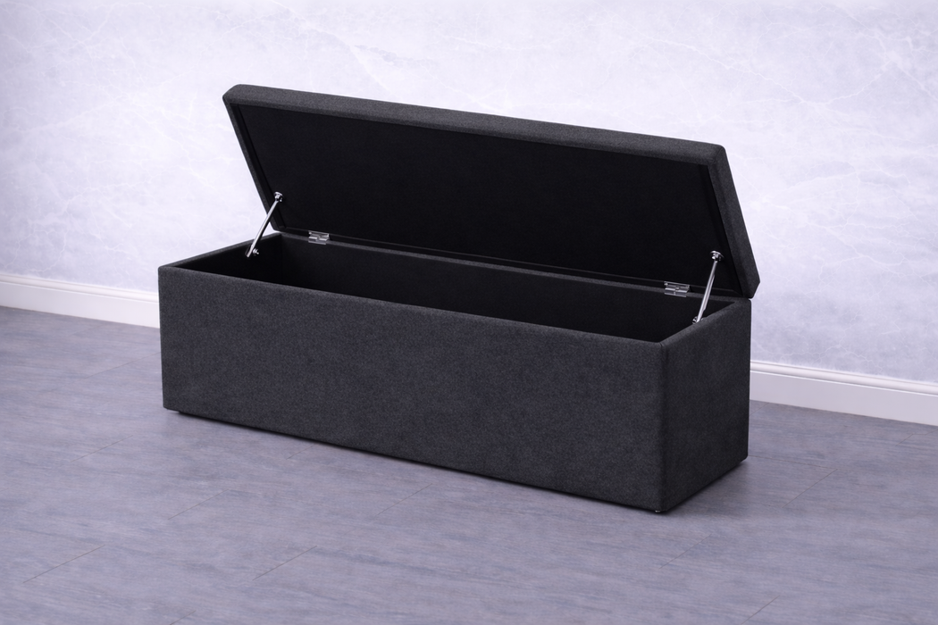 Yuna Ottoman Plush Box