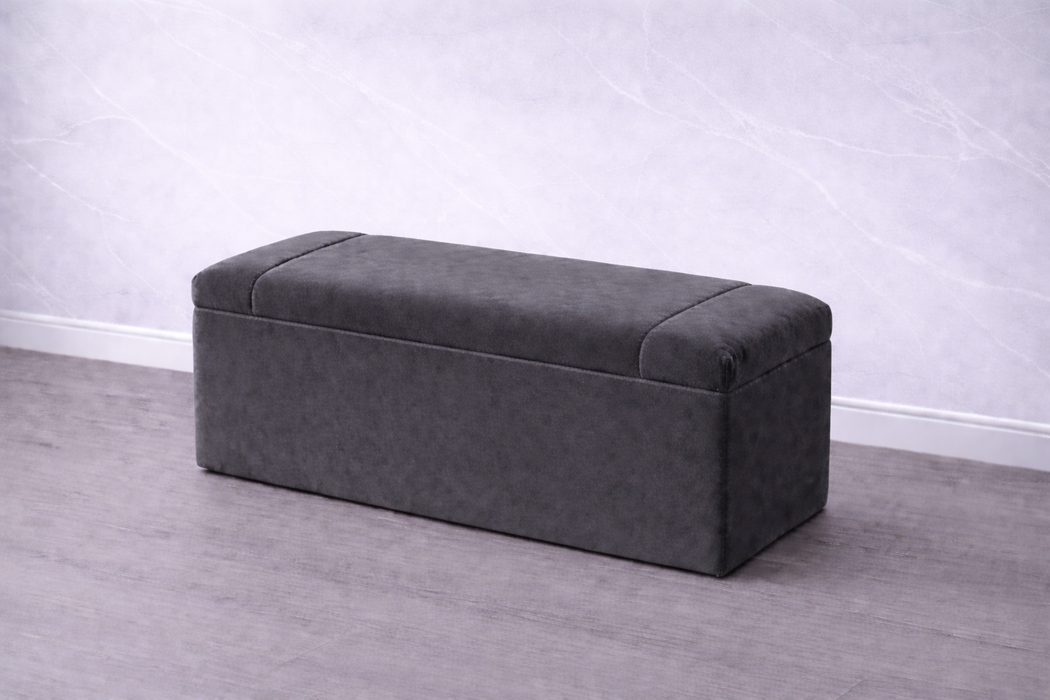 Leo Ottoman Plush Box
