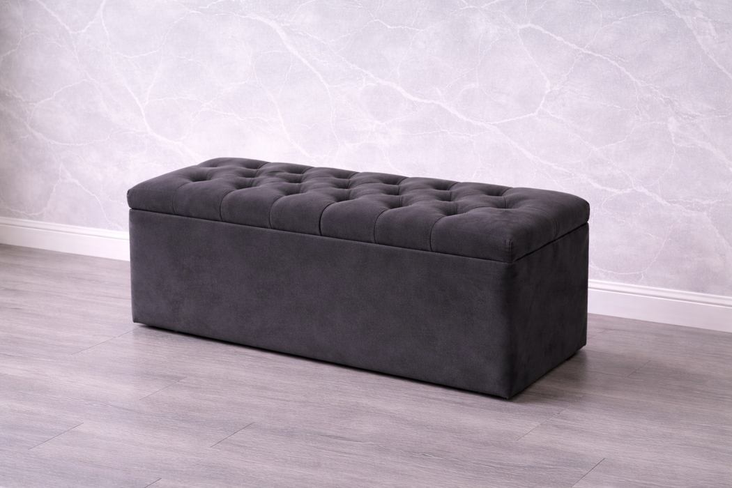 Chesterfield Ottoman Box Plush