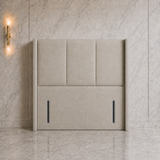 Hanoi 3 Panel Wing  Headboard