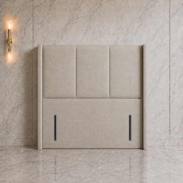 Hanoi 3 Panel Wing  Headboard