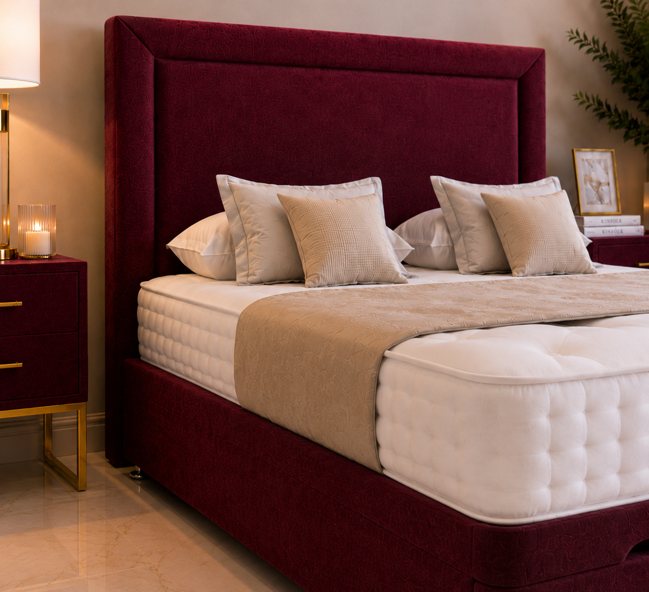 Ensemble de lit ottoman Hansel