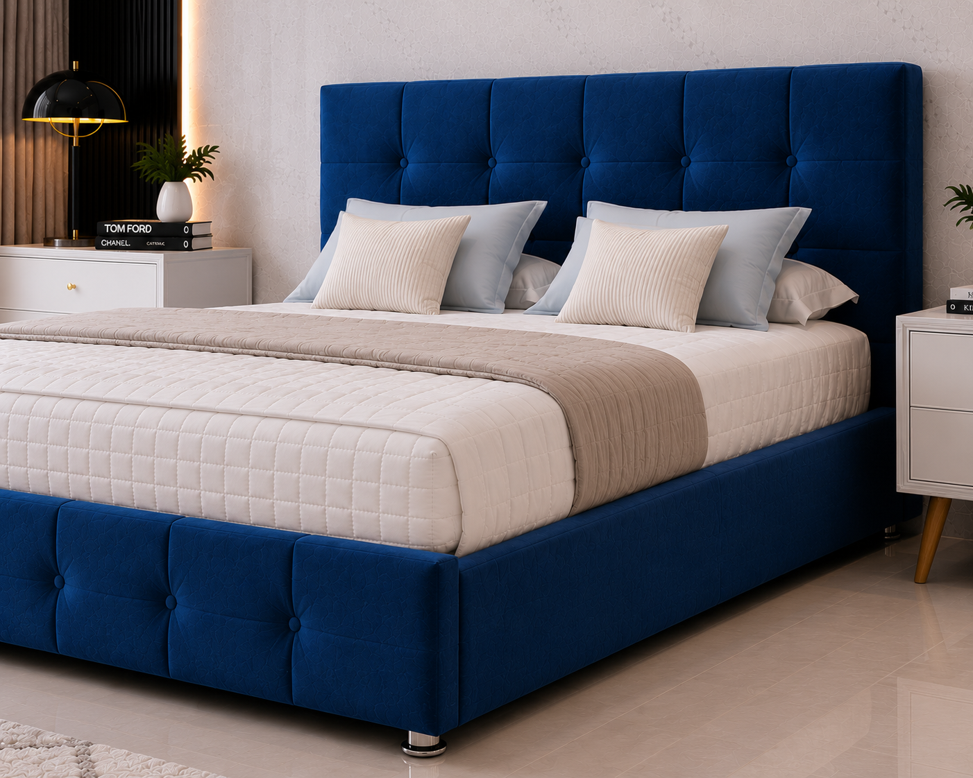 Lit Hydra Divan avec tête et pied de lit