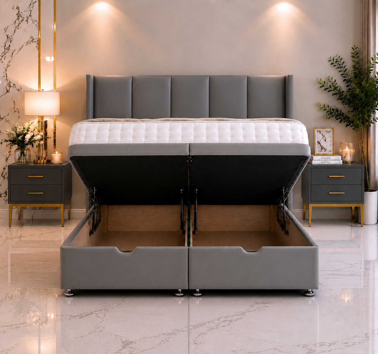 Ensemble de lit ottoman Joy Divan