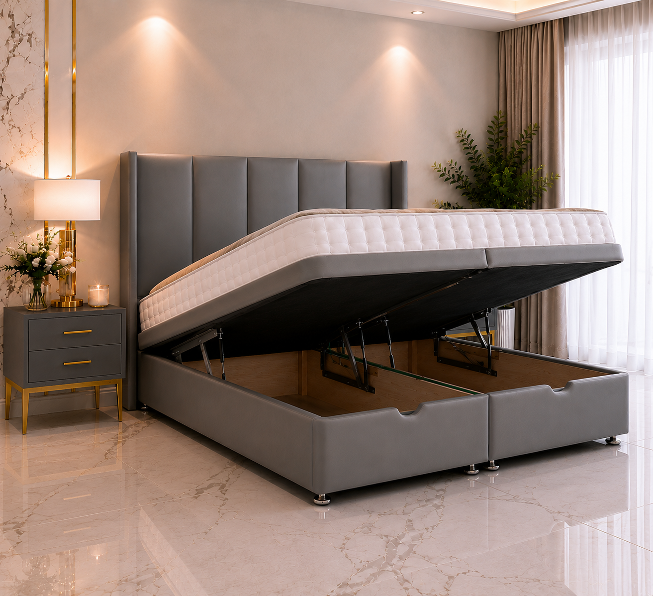 Ensemble de lit ottoman Joy Divan