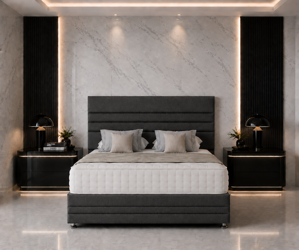 Lit divan Lincoln avec tête et pied de lit