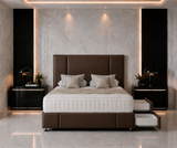 Lit Divan Lotus avec tête et pied de lit