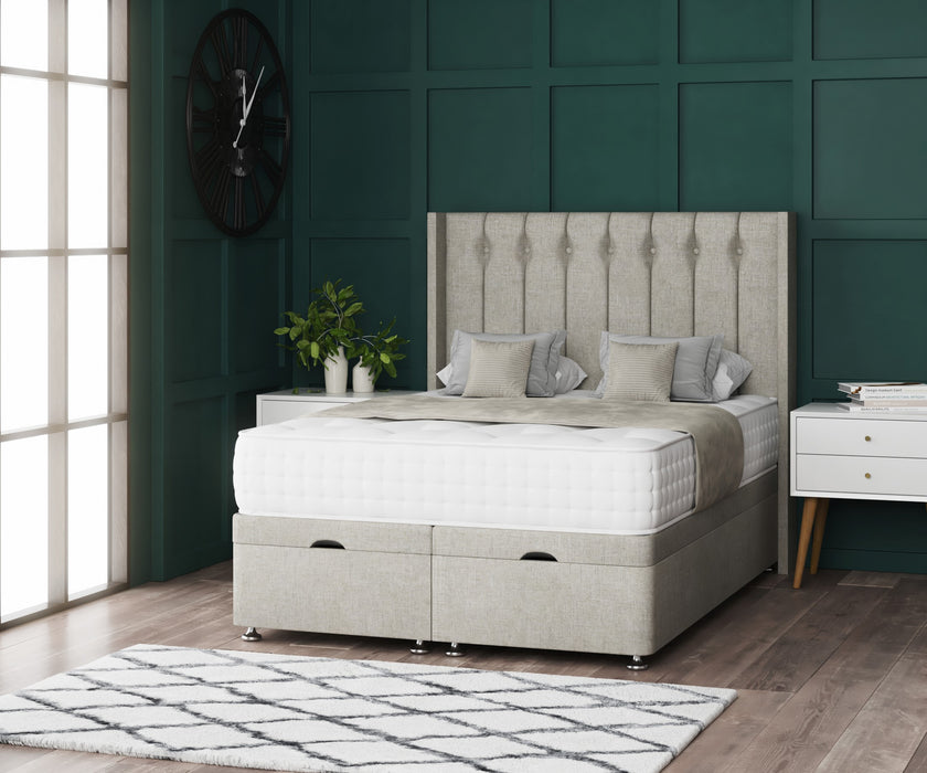 Pluto Ottoman Wing Divan Bed