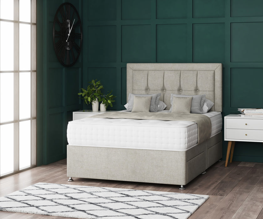 Madison Divan Bed With Mattress Option Zip And Link